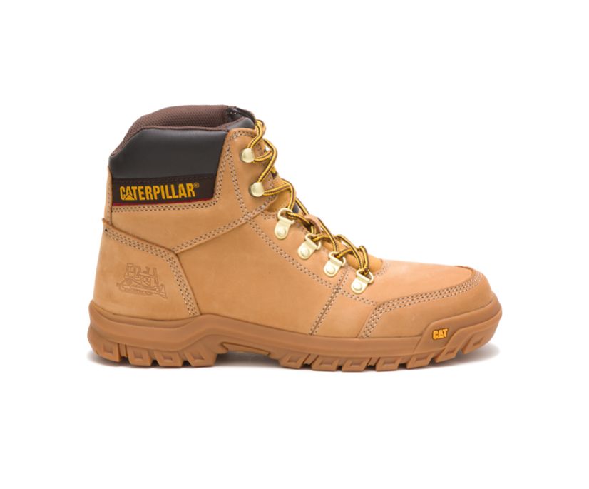 Caterpillar Outline - Sicherheitsstiefel Herren HellBraun - Schweiz OKDC-83196